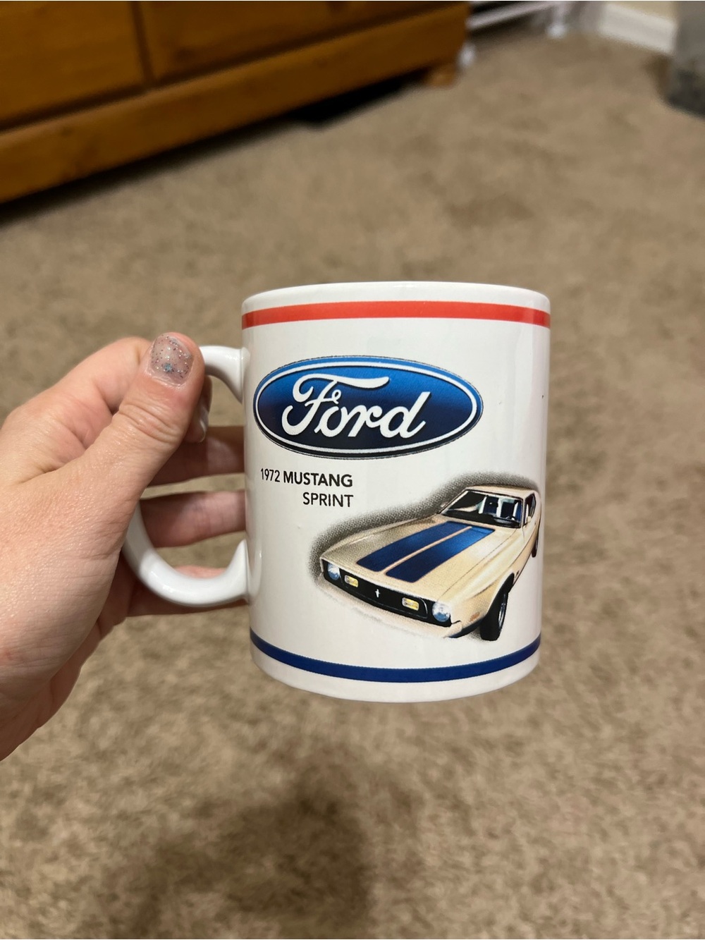 Ford mustang sprint 1972 mug